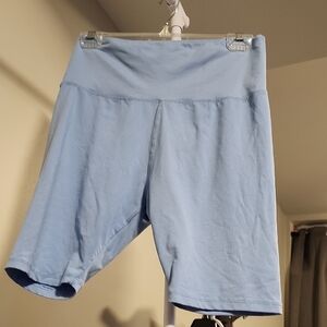Sky Blue Women’s Shorts Size L Casual Summer Lightweight Everyday